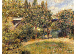 R14-151 Pierre-Auguste Renoir - Železniční most v Chatou