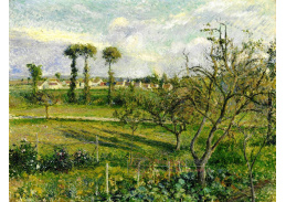 VCP-417 Camille Pissarro - Zapadající slunce ve Valhermeil