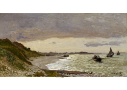 D-8332 Claude Monet - Pobřeží u Sainte-Adresse