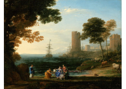 SO XI-234 Claude Lorrain - Pobřeží a únos Europy