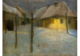 Jakub Schikaneder - Z Nového světa 60x40 cm