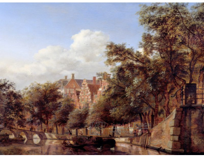 D-8178 Jan van der Heyden - Herengracht v Amsterdamu