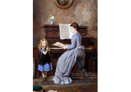 VANG314 George Goodwin Kilburne - Piano Lesson