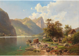 DDSO-381 Adolf Chwala - Mondsee s výhledem na Drachenwand