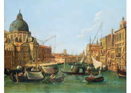 SO XVI-343 Canaletto - Grand Canal a Santa Maria della Salute v Benátkách