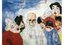 A-6991 James Ensor - Smrt a masky