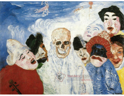 A-6991 James Ensor - Smrt a masky