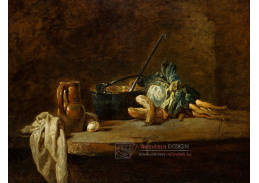 SO XI-167 Jean Simeon Chardin - Zelenina na polévku