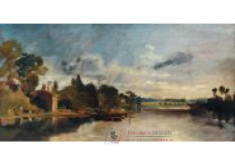 D-6271 Joseph Mallord William Turner - Temže poblíž Walton Bridges