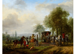 A-1826 Philips Wouwerman - Jezdecká škola