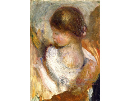 D-8042 Pierre-Auguste Renoir - Mladá dívka při čtení