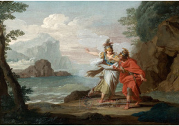 KO I-334 Giuseppe Bottani - Athena a Odysseus na ostrově Ithaka