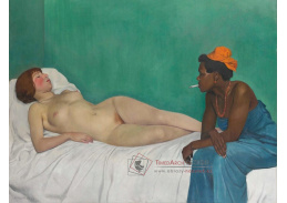 A-6890 Félix Vallotton - Bílý a černý