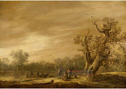 A-2272 Jan van Goyen - Rybáři na břehu jezera