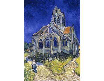 R2-407 Vincent van Gogh - Kostel v Auvers