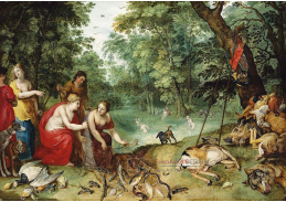 BRG-10 Jan Brueghel a Hendrick van Balen - Diana a její nymfy po lovu