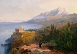 SO XI-402 Edward Lear - Mount Athos a klášter Stavronikétes