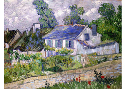 VR2-148 Vincent van Gogh - Domy v Auvers