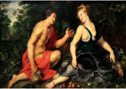 VRU182 Peter Paul Rubens - Vertumne a Pomona