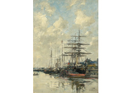 A-7776 Eugene Boudin - Přístav v Deauville