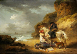 D-7236 George Morland - Prodej ryb