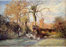 VCP-245 Camille Pissarro - Husopáska v Montfoucault