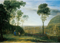 SO XIV-290 Claude Lorrain - Krajina s Kristem a Marii Magdalenou